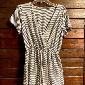Striped romper